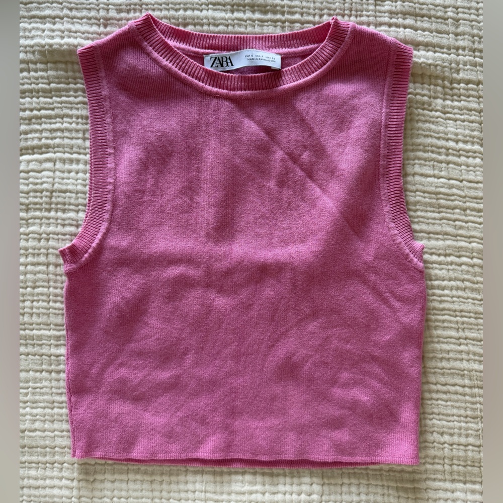 Zara knit tank
